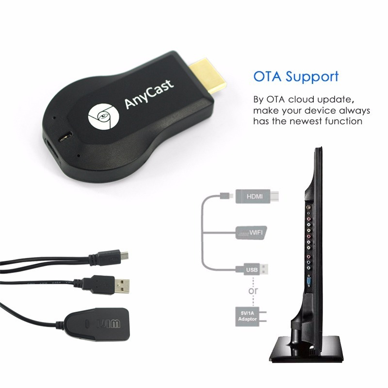 Anycast Adaptador Hdmi Chromecast Ezcast Wecast Full1080p